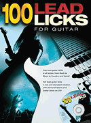 100 Lead Licks for Guitar Guitar and Fretted sheet music cover